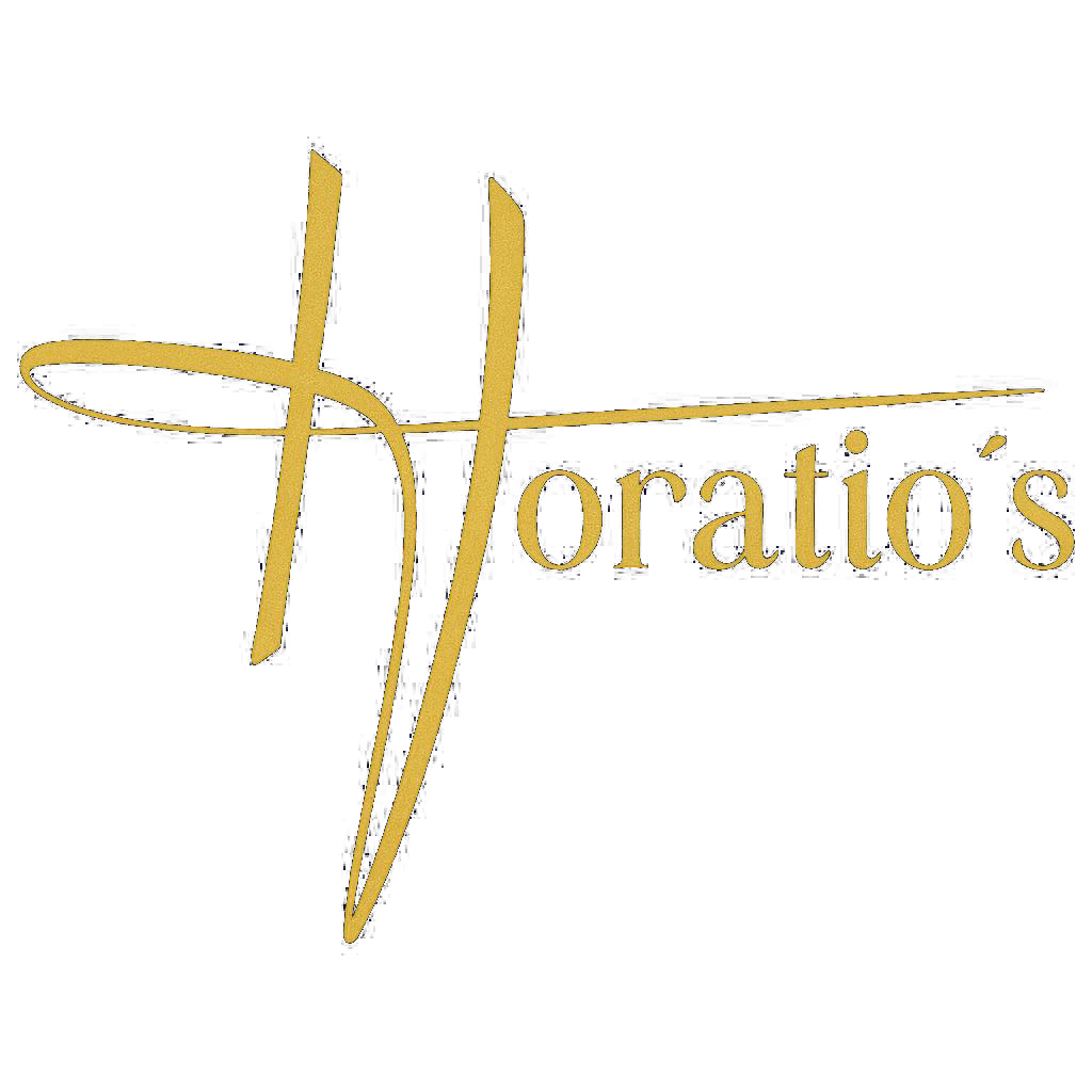 Horatios Gin – Goldenes Logo